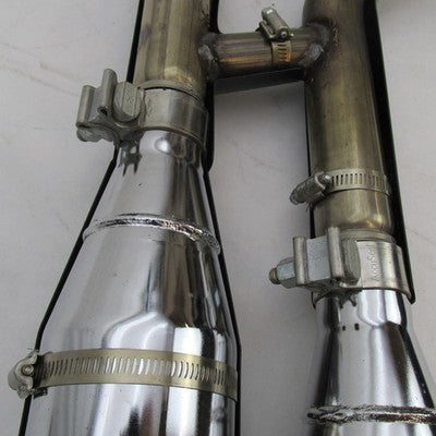 Harley Davidson OEM Stock Street Bob/Low Rider Black Exhaust System 64