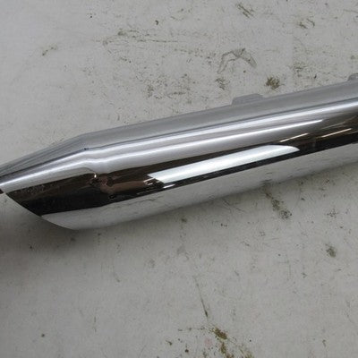 Harley OEM XL 833 1200 Front Slip On Slash Cut Muffler Single 2004-201