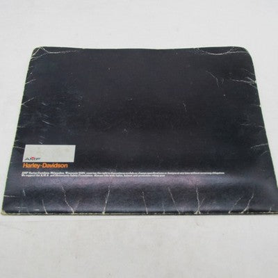 Vintage Harley Davidson 1981 AMF Police Motorcycles Brochure