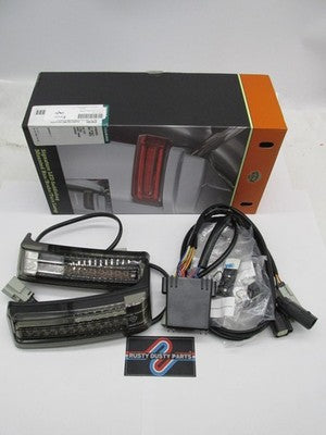 Harley Davidson Genuine NOS Signature LED Saddlebag Light Smoked 67801