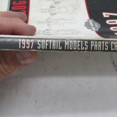 Harley Davidson Official Factory 1997 Softail Models Parts Catalog 994
