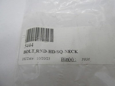 Lot of 7 Harley Davidson Genuine NOS Bolt Round Head Square Neck 5444