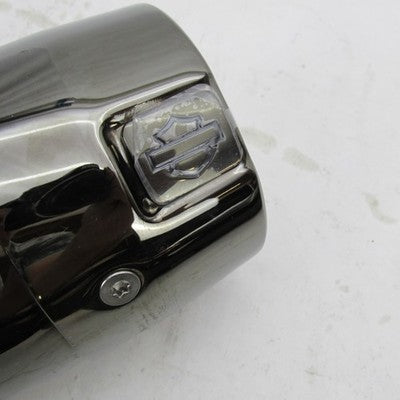 Set of Harley OEM Stock 17-24 CVO Scorched Chrome Mufflers w/ Crossove