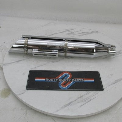 Harley Screamin Eagle Genuine Front Exhaust 3.25" Slash Cut Muffler CV