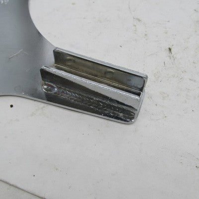 Pair Khrome Werks Chrome Side Plates Sissy Bar Mount Brackets FXWG FXS