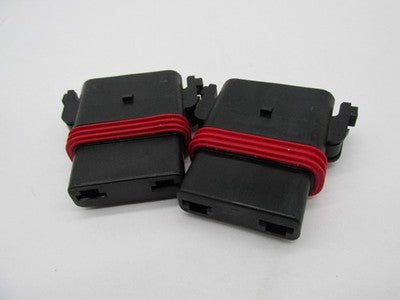 LOT of 2 Harley-Davidson NOS 2-Way Female Housing Connector 73301-04