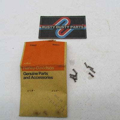 Lot of 9 Harley Davidson OEM Choke Friction Springs 71-75 FX FL XL 61