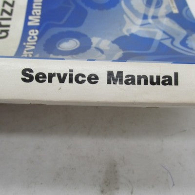 Yamaha OEM YFM600 Grizzly Factory Service Manual LIT-11616-FW-00 LIT-1