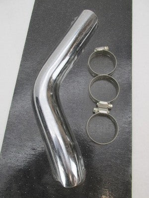 Harley Custom Chrome Rear Heat Shield 1986+ Sportsters without Crossov