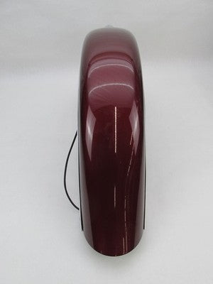 Indian Genuine OEM Front Fender Maroon Chrome Headlamp & Tips Accent 1