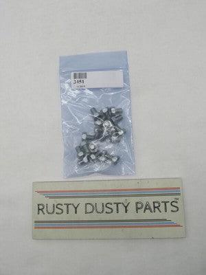 Lot of 18 Harley-Davidson Genuine NOS Hex Head Bolts Screws 3451