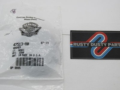 Lot of 4 Harley Davidson Genuine NOS Washer 47513-80