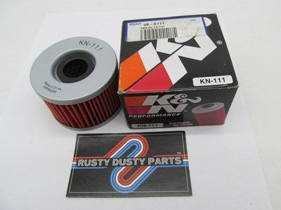 K&N Genuine New Cartridge Premium Oil Filter KN-111