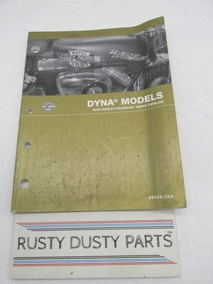 Harley-Davidson Official Factory 2009 Dyna Models Parts Catalog 99439-