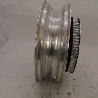 Harley OEM NOS Softail Deuce 17x4.5" Rear Wheel w/ Pulley & Rotor 4107