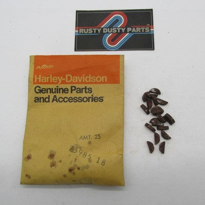 Lot of 23 Harley-Davidson OEM NOS Flywheel Crank Pin Woodruff Keys 239
