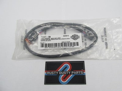 Harley Davidson Genuine NOS Rack Aux Light Wire Harness 70641-08