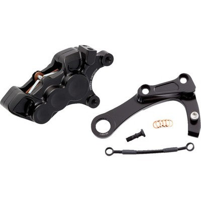 Arlen Ness 6-Piston Differential Bore Rear Brake Caliper/Bracket 02-32