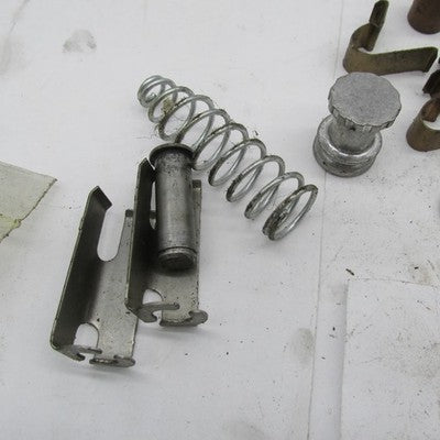 Large Mixed Lot of Vintage Brake Caliper Hardware and Reservoir Cylind