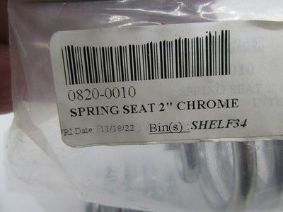 Drag Specialties NOS 2" Seat Spring Pair, Chrome 0820-0010