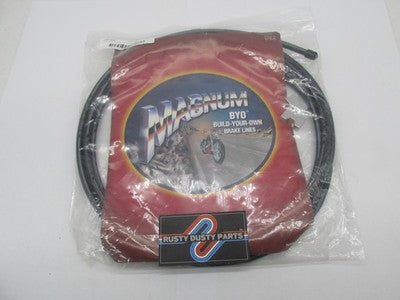 MAGNUM SHIELDING BYO Universal Hydraulic Brake Line 12ft Black 495012A