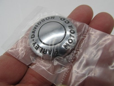 Harley Davidson Genuine NOS Handle Bar End Cap Emblem Caliper Insert 4