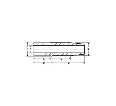 Kibblewhite Manganese Bronze Valve Guides STD (.5620") Intake 20-20690