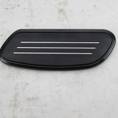 Pair of Harley OEM NIB Streamliner Passenger Footboard Inserts Black 5