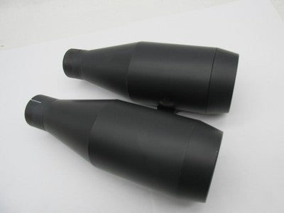 Trask Indian Scout Slip On Mufflers, Black TM-3042BK
