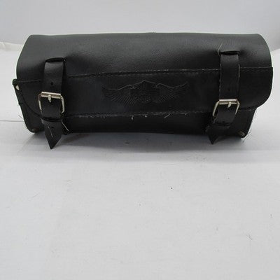 Harley Genuine Embossed Leather Handlebar/Fork Tool Bag 11" Pouch 9174