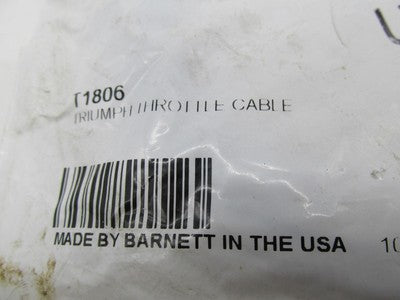 Barnett NOS Triumph Throttle Cable T1806