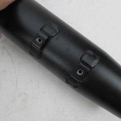 Pair of Harley OEM 17-24 M8 Exhaust Mufflers, Satin Black 64901314 649