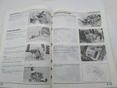 Honda Official Factory Genuine 1987 CH150 Elite 150 Service Manual