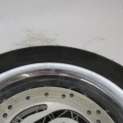 Harley OEM 06 Dyna Rear Smooth Laced 17x4.5" Wheel w/ Tire Rotor & 70T