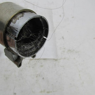 Harley OEM 99-06 Touring Chrome Left Exhaust Crossover Pipe w/ Shield