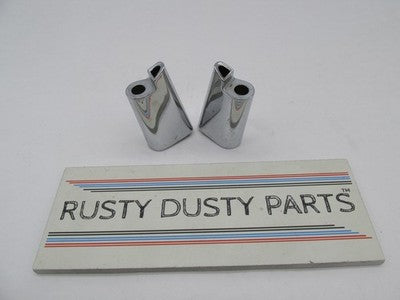 Pair Harley Davidson Genuine Chrome Turn Signal Standoffs Mounts Brack