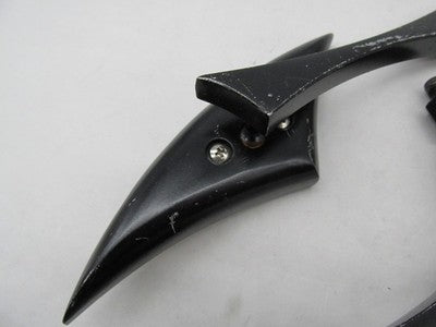 Pair of Harley-Davidson Black Mini Custom Chopper Side Mirrors