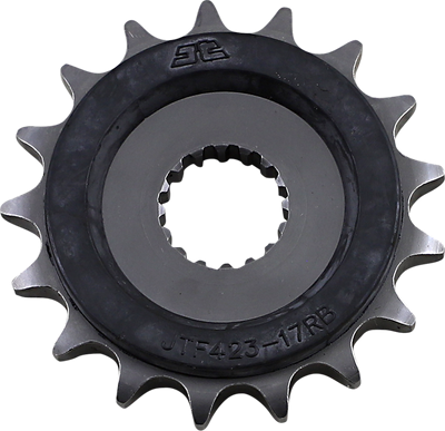 JT Countershaft Sprocket — Rubber-Cushioned 17-Tooth JTF423.17RB