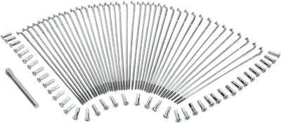 Stainless Steel 9 1/2in. Spoke Set for Drop Center Rim 21in 0211-0119