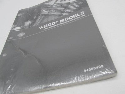 Harley Davidson Official Factory 2017 V-Rod Models Parts Catalog 94000