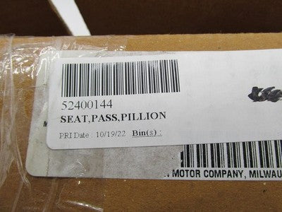 Harley Davidson Genuine NOS Street XG750 Passenger Rear Seat Pillion 5