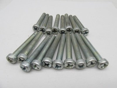 Lot of 18 Harley Genuine NOS 1/4"-20 x 1-3/4" Pozidriv Fillister Screw