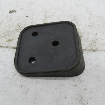 Harley Davidson 3-Hole Laydown License Plate Black Rubber Mount Wedge