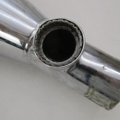 Harley OEM Chrome Front Exhaust Pipe Muffler Slip On Silencer 04-13 64