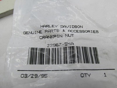 Harley-Davidson Genuine NOS AMF Crank Pin Nut 23967-54A