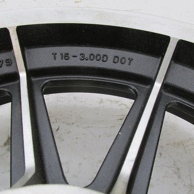 Harley OEM 16"x3" Rear Wheel 9 Spoke Mag Rim ¾" Axle Sportster 79-81