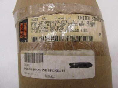 Lot of 33 HArley Davidson Landmark 16" Diamond Spokes LM1000-2