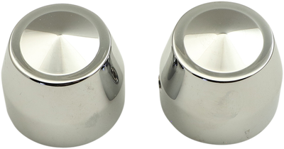 Accutronix Front Axle Cap 25mm Chrome Elite TAC102-EC
