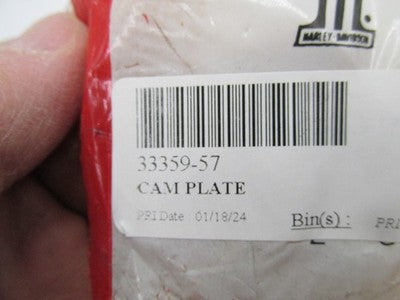 Harley Davidson Genuine NOS Cam Plate 33359-57