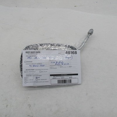 Harley Davidson OEM Gold/Chrome Live To Ride Short Stem Mirror Right 9